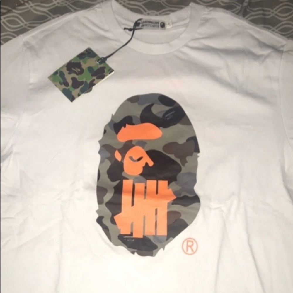 Authentic Bape x Undefeated Collab Shirt